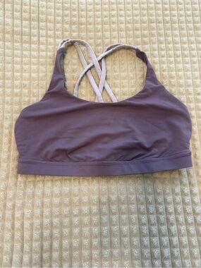 Purple lululemon sports bra!